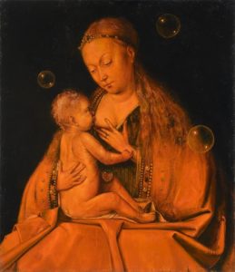 Federico Guida, Mary’s finger. Olio su lino, 2016